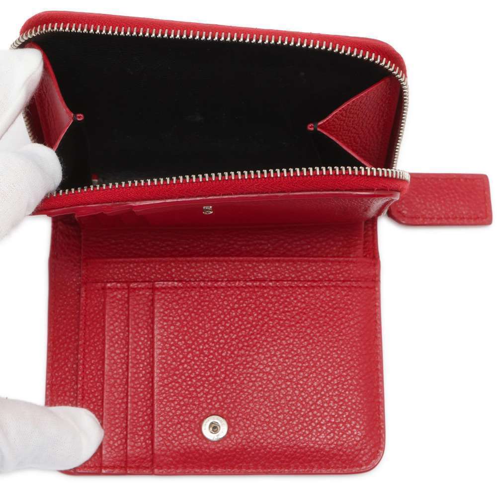 Saint Laurent Paris Bi fold Wallet Compact Leather - Picture 6 of 14